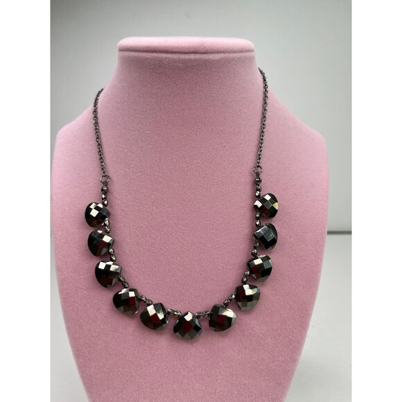 Necklace Teardrop Purple Rhinestones Women’s Jewelry  #587 - Picture 11 of 11